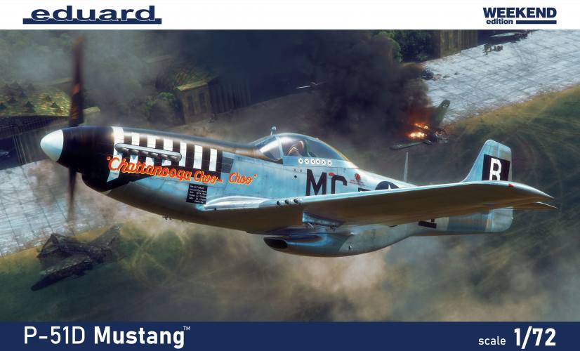 EDUARD 1/72 7477 P-51D MUSTANG WEEKEND EDITION
