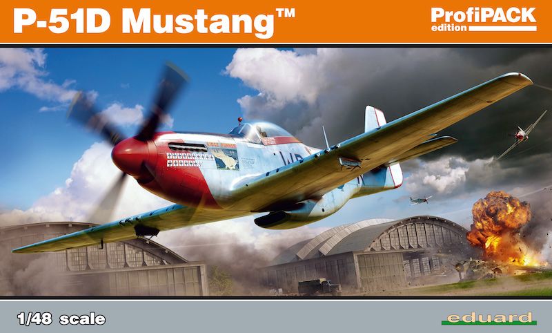EDUARD 1/48 82102 P-51D MUSTANG PROFIPACK
