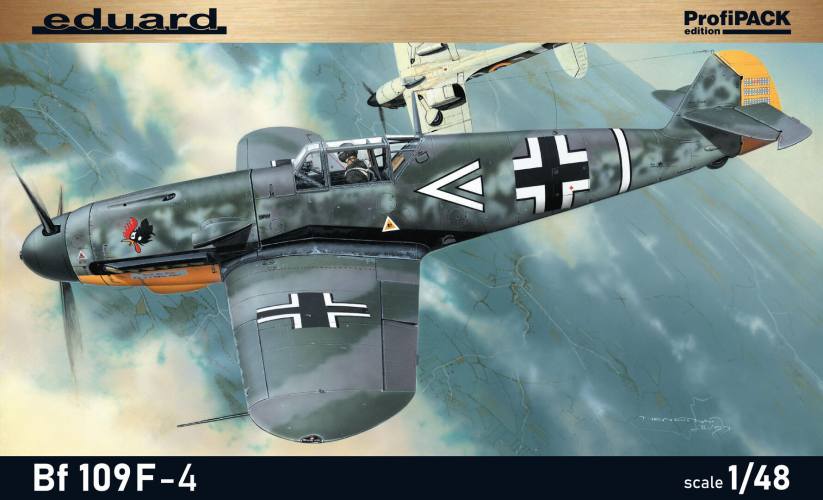 EDUARD 1/48 82114 MESSERSCHMITT BF 109F-4 PROFIPACK  NEW TOOL 