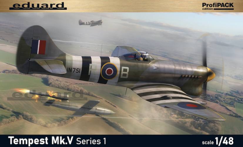 EDUARD 1/48 82121 TEMPEST Mk. V SERIES 1  ProfiPACK 
