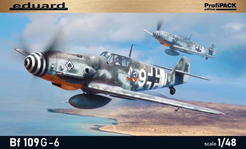 EDUARD 1/48 82167 MESSERSCHMITT BF109G-6 PROFIPACK