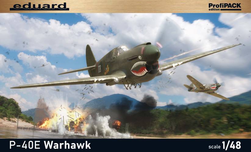 EDUARD 1/48 82241 P-40E WARHAWK PROFIPACK