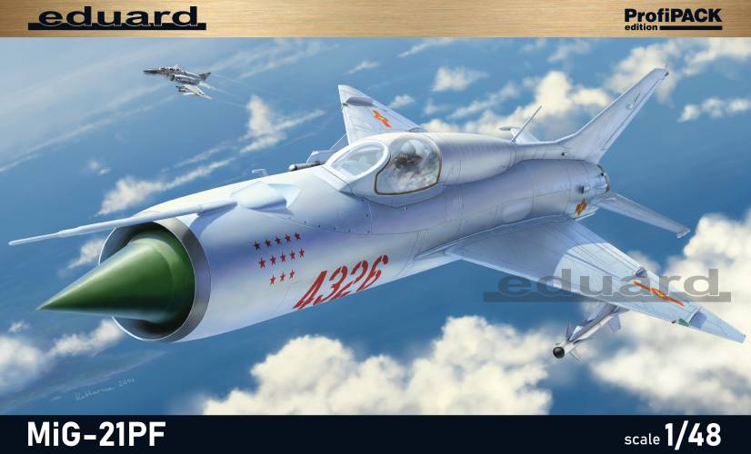 EDUARD 1/48 8236 MiG-21PF PROFIPACK