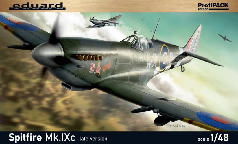 EDUARD 1/48 8281 SPITFIRE MK.IXC LATE VERSION PROFIPACK