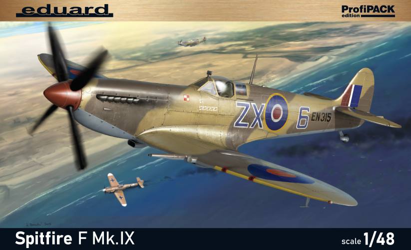 EDUARD 1/48 8282 SPITFIRE Mk.IXC EARLY VERSION PROFIPACK