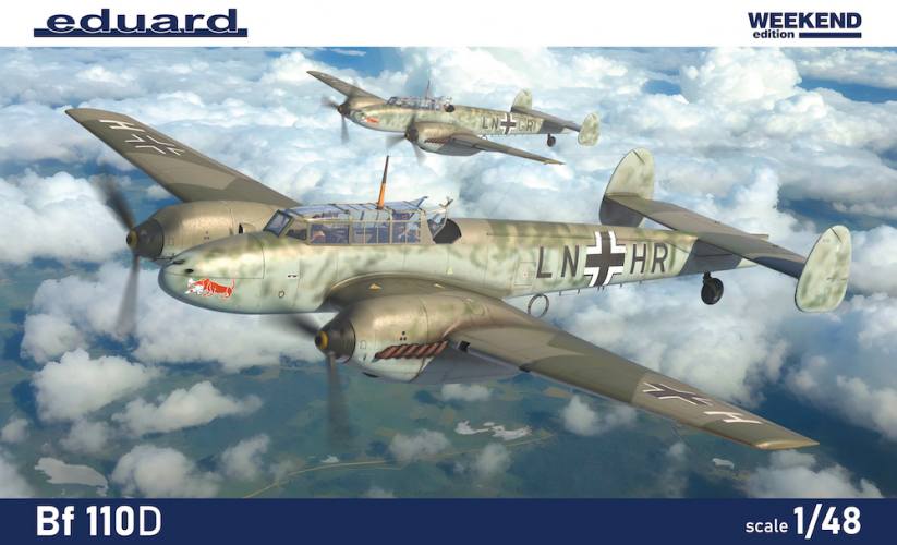 EDUARD 1/48 8409 ME BF 110D 