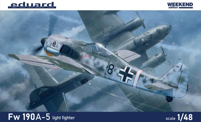 EDUARD 1/48 84118 FOCKE WULF FW 190A-5 LIGHT FIGHTER