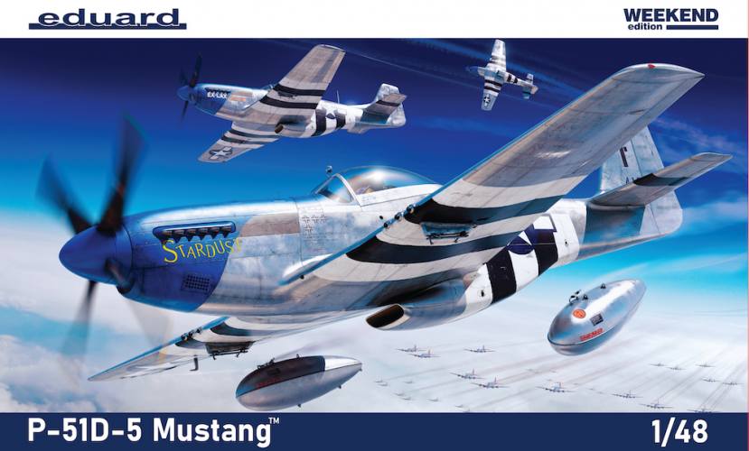 EDUARD 1/48 84172 P-51 D-5 MUSTANG 