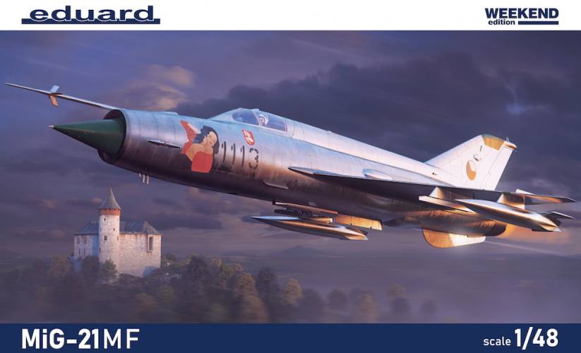 EDUARD 1/48 84177 MIG-21MF WEEKEND EDITION