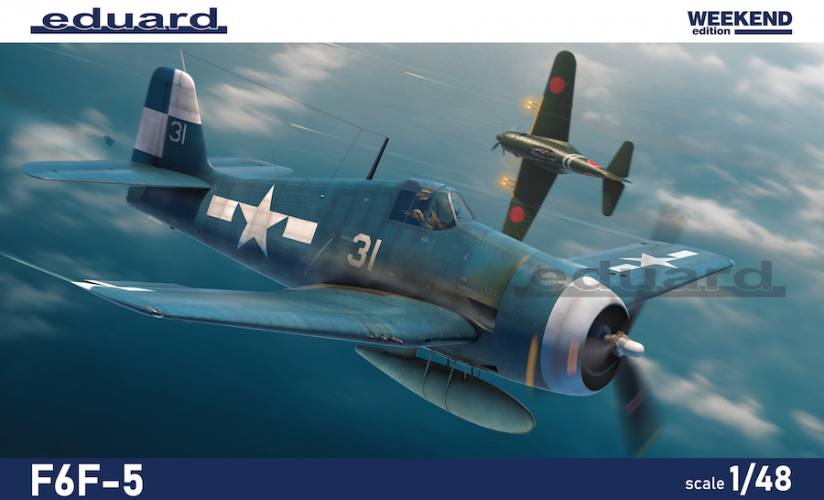 EDUARD 1/48 84181 GRUMMAN F6F-5 HELLCAT
