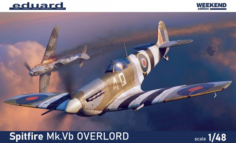 EDUARD 1/48 84200 SPITFIRE MK.VB OVERLORD