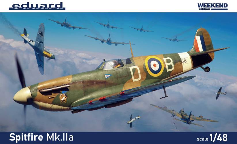 EDUARD 1/48 84206 SPITFIRE MK.IIA WEEKEND EDITION