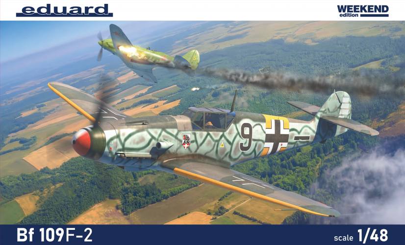 EDUARD 1/48 84212 MESSERSCHMITT BF 109F-2 WEEKEND EDITION