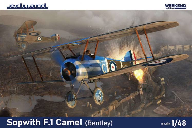 EDUARD 1/48 8485 SOPWITH F.1 CAMEL  BENTLEY  WEEKEND EDITION
