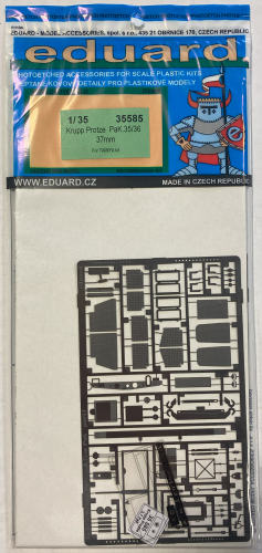 EDUARD 1/35 35585 KRUPP PROTZE PAK.35/36 37MM  FOR TAMIYA KIT