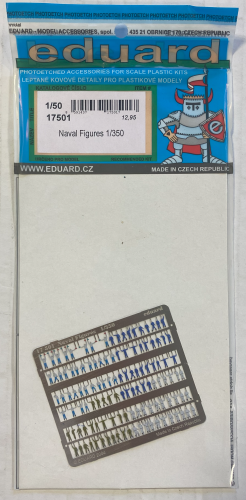 EDUARD 1/50 17501 NAVAL FIGURES 1/350 FOR ITALERI KIT