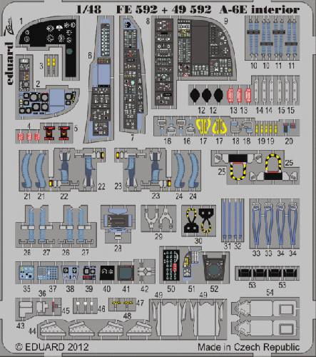 EDUARD 1/48 FE592 A-6E INTERIOR S.A