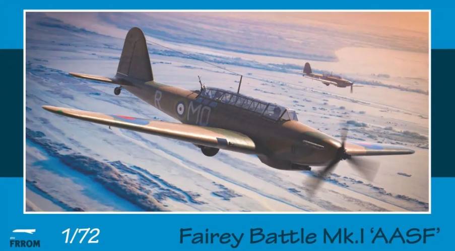 AZUR 1/72 FR0048 FAIREY BATTLE MK.I AASF