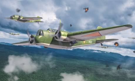 AZUR 1/72 FR0061 MARTIN TYPE 166 LATE