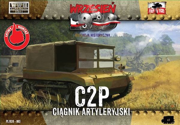 FIRST TO FIGHT 1/72 003 C2P POLISH ARTILLERY TRACTOR