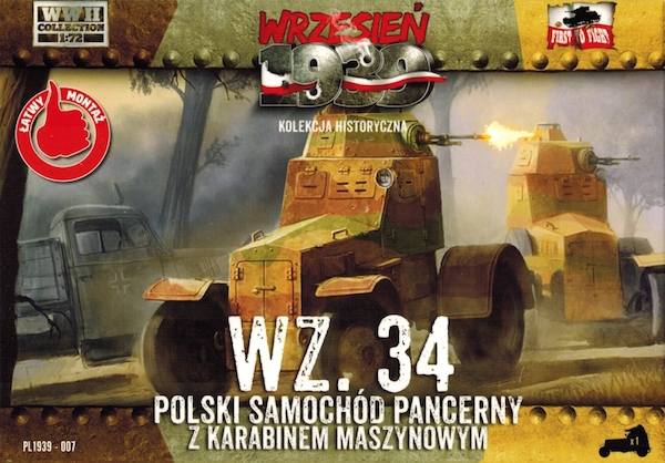 FIRST TO FIGHT 1/72 007 WZ.34 POLISH ARMOURED CAR