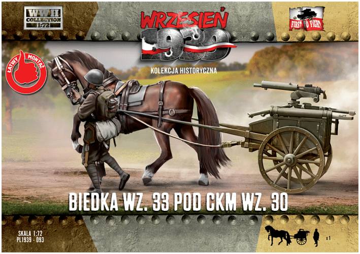 FIRST TO FIGHT 1/72 93 BIEDKA WZ.33 POD CKM WZ.30