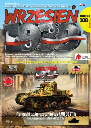 FIRST TO FIGHT 1/72 108 MR35 ZT 1B FRENCH RECONNAISSANCE TANK