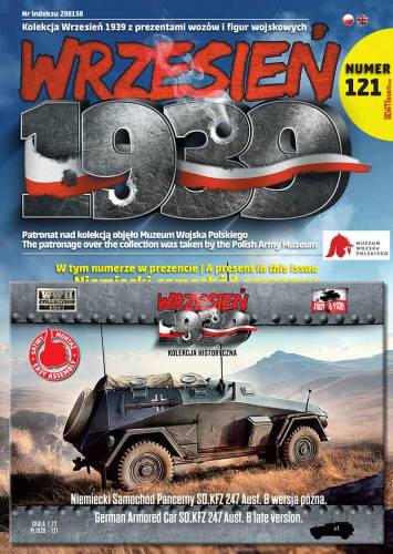FIRST TO FIGHT 1/72 121 Sd.Kfz.247 AUSF.B LATE VERSION GERMAN ARMOURED CAR