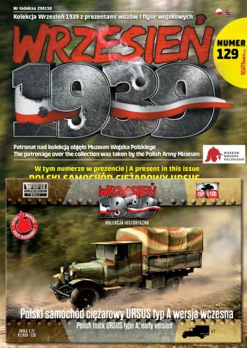 FIRST TO FIGHT 1/72 129 POLISH URSUS TYPE A TRUCK EARLY VERSION