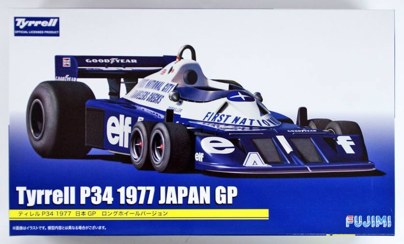 FUJIMI 1/20 092058 TYRRELL P34 1977 JAPAN GP 