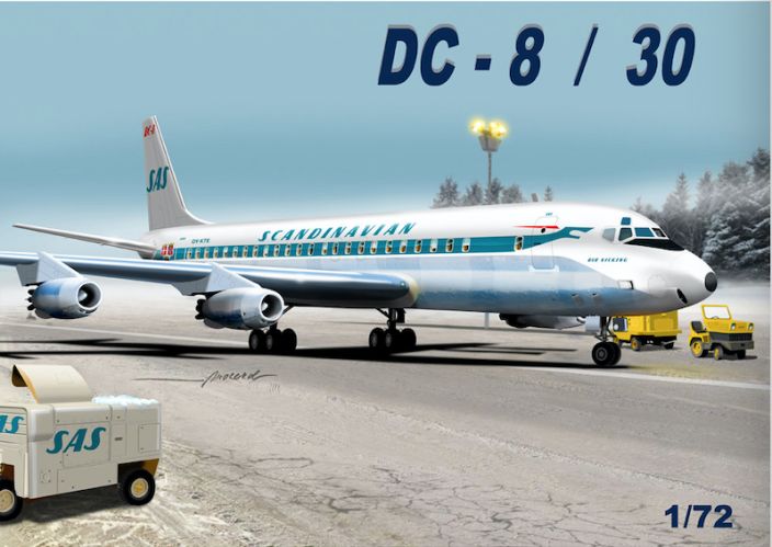 MACH 1/72 GP110 SAS  DC-8/30 