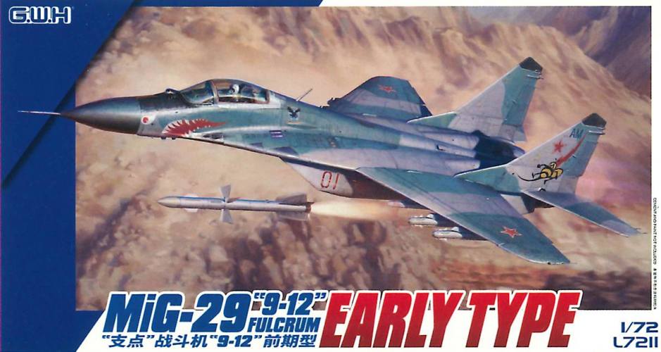 GREATWALL HOBBY 1/72 L7211 MIG-29 9-12 FULCRUM EARLY TYPE