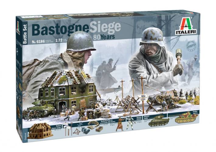 ITALERI  1/72 6186 BASTOGNE SIEGE BATTLE SET