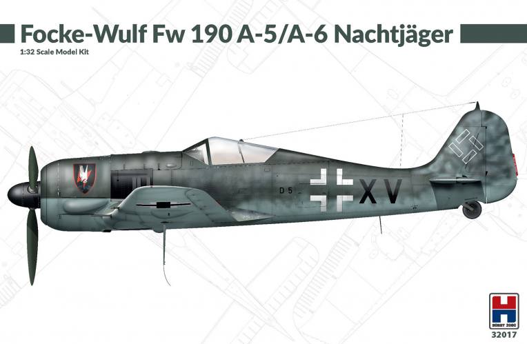 HOBBY 2000 1/32 32017 FOCKE-WULF FW 190A-5/A-6 NACHTJAGER