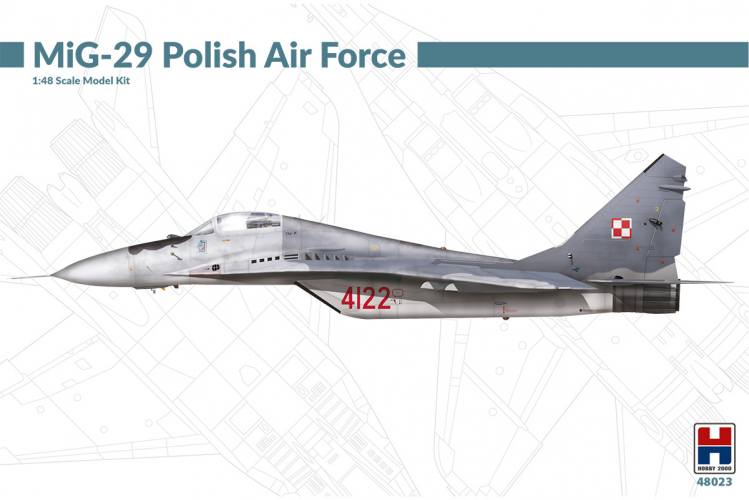 HOBBY 2000 1/48 48023 MIG-29 POLISH AIR FORCE