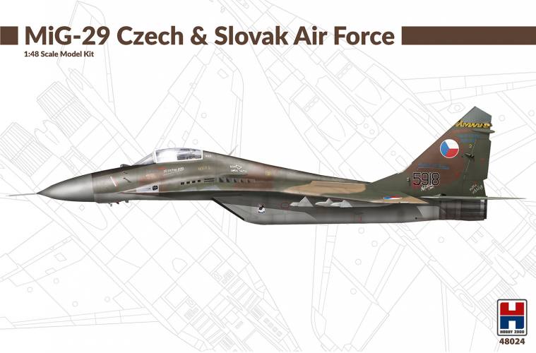 HOBBY 2000 1/48 48024 MIG-29 CZECH   SLOVAK AIR FORCE
