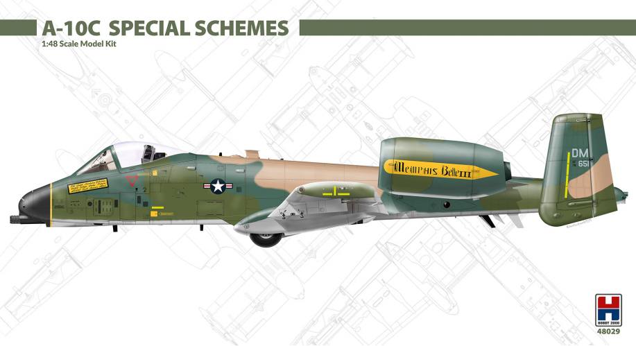 HOBBY 2000 1/48 48029 FAIRCHILD A-10C THUNDERBOLT II SPECIAL SCHEMES