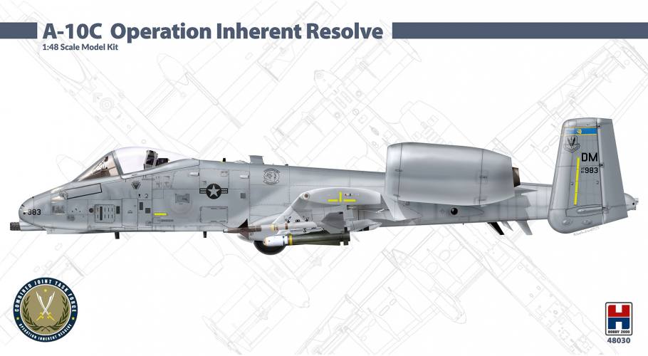 HOBBY 2000 1/48 48030 FAIRCHILD A-10C THUNDERBOLT II OPERATION INHERENT RESOLVE