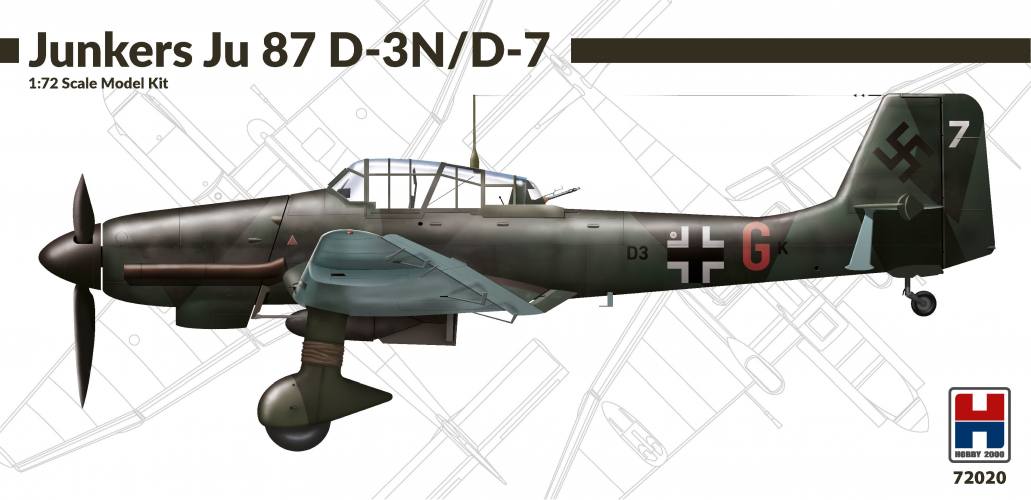 HOBBY 2000 1/72 72020 JU 87 D-3N/D-7
