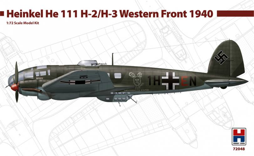 HOBBY 2000 1/72 72048 HEINKEL HE 111 H-2/ H-3 WESTERN FRONT 1940
