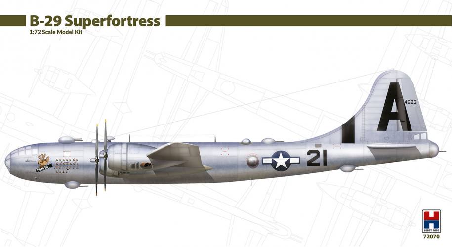 HOBBY 2000 1/72 72070 B-29 SUPERFORTRESS