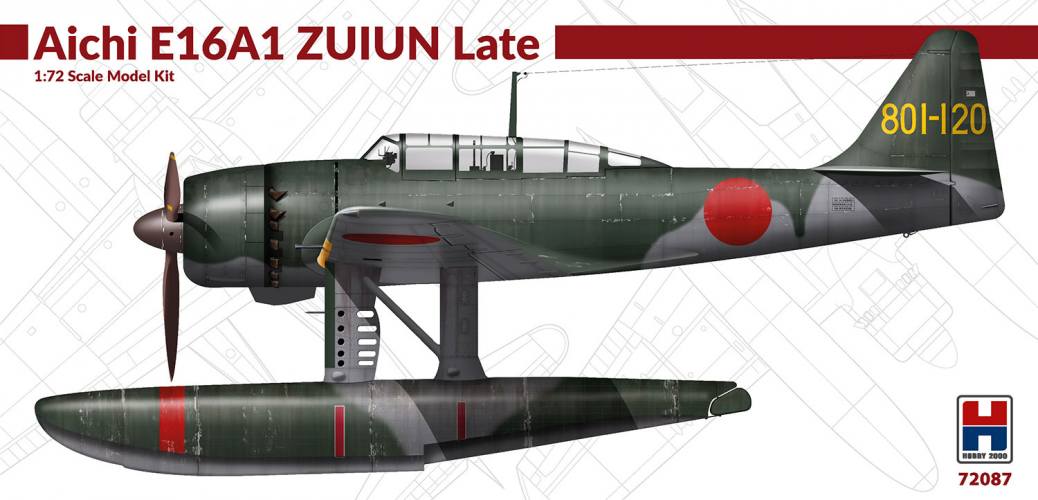HOBBY 2000 1/72 72087 AICHI E16A1 ZUIUN LATE