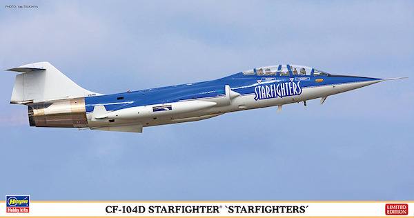 HASEGAWA 1/48 07544 CF-104D STARFIGHTER STARFIGHTERS