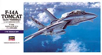 HASEGAWA 1/72 E02 F-14A TOMCAT LOW VISIBILITY