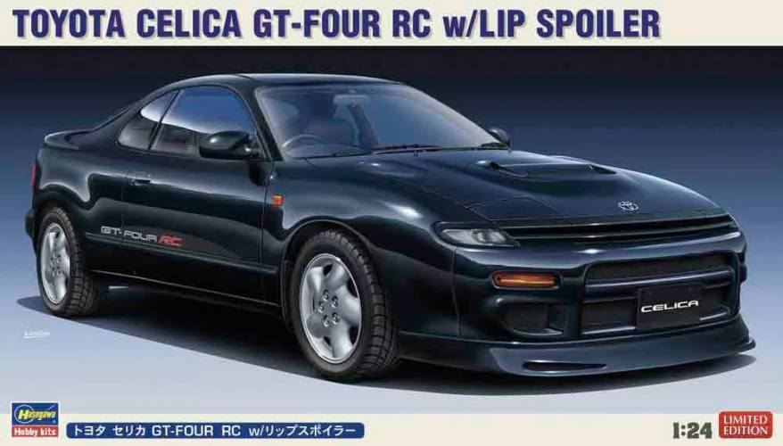 HASEGAWA 1/24 20536 TOYOTA CELICA GT-FOUR RC WITH LIP SPOILER