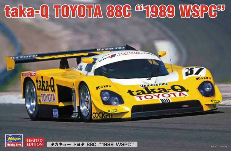 HASEGAWA 1/24 20576 TAKA-Q TOYOTA 88C 1989 WSPC