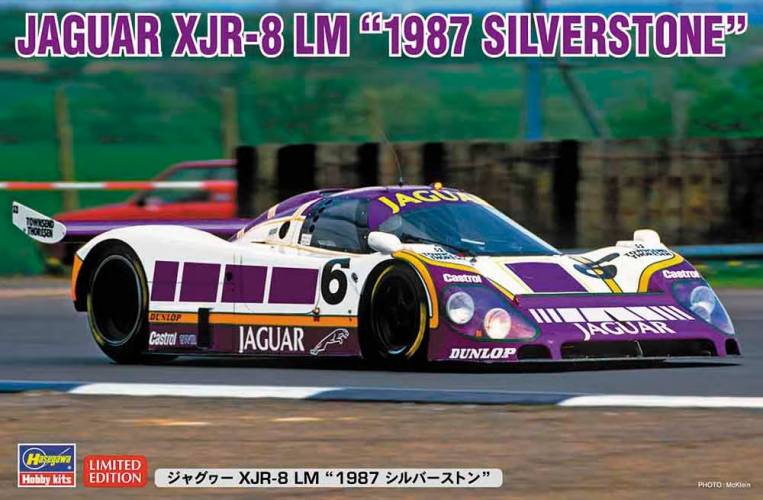 HASEGAWA 1/24 20615 JAGUAR XJR-8 LM 1987 SILVERSTONE