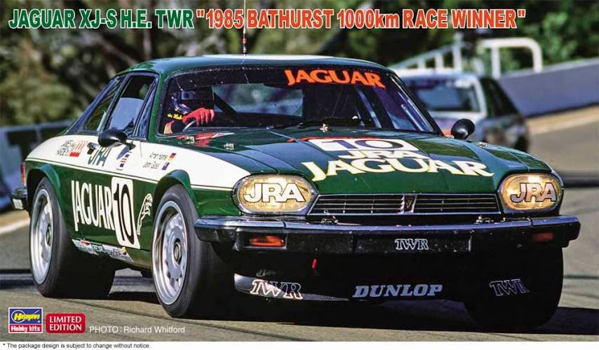 HASEGAWA 1/24 20800 JAGUAR XJ-S H.E. TWR 1985 BATHURST 1000KM RACE WINNER