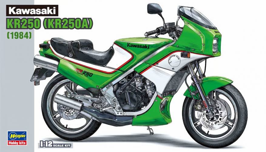 HASEGAWA 1/12 BK-12 KAWASAKI KR250  KR250A   1984 