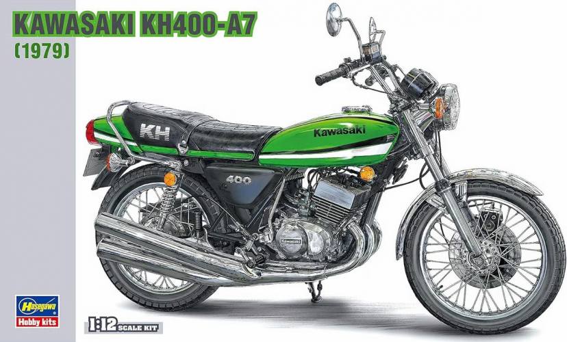 HASEGAWA 1/12 BK-6 KAWASAKI KH400-A7  1979 